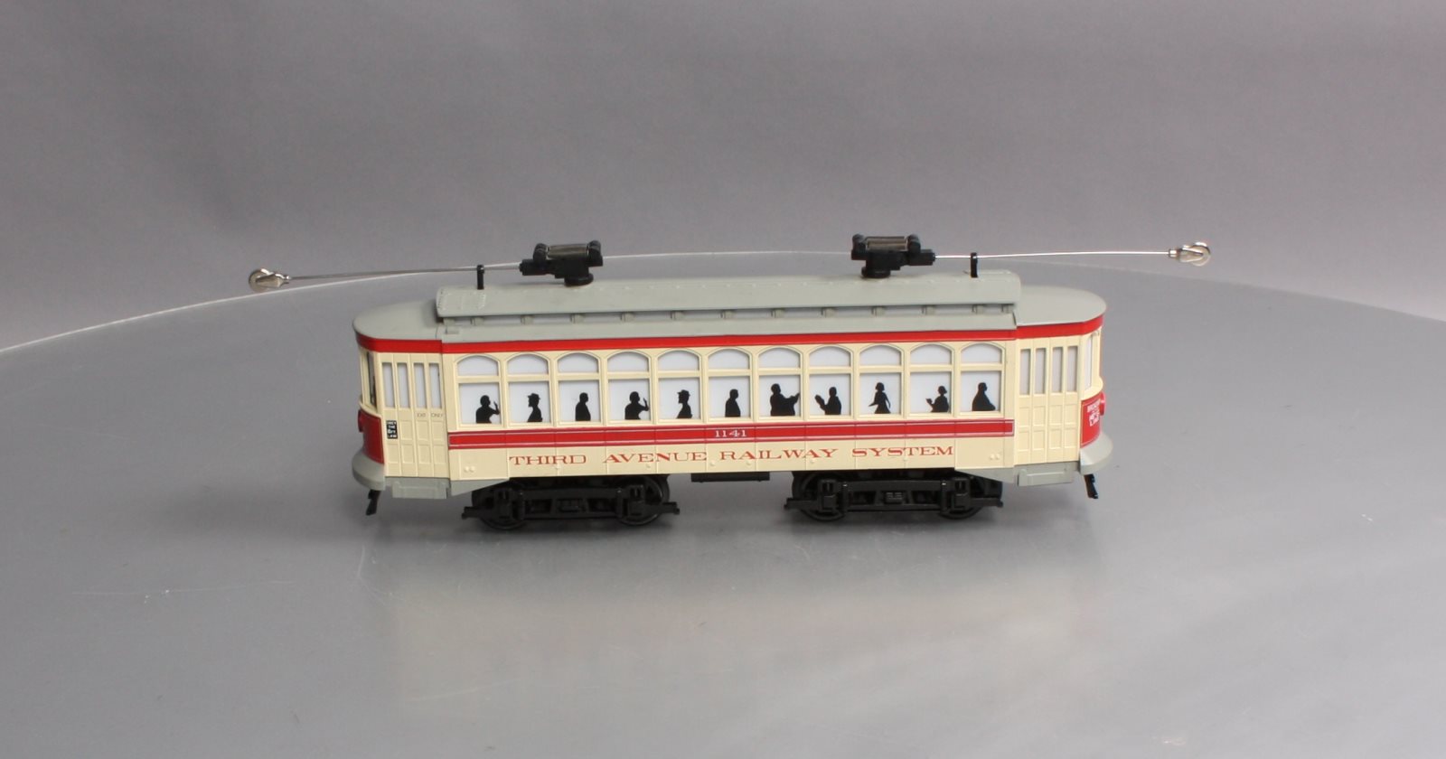 MTH 30-5106-1 O Gauge New York Transit Brill Trolley w/PS2 #1144