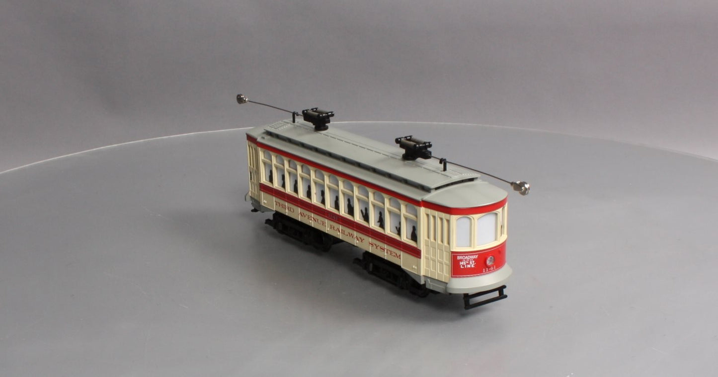MTH 30-5106-1 O Gauge New York Transit Brill Trolley w/PS2 #1144