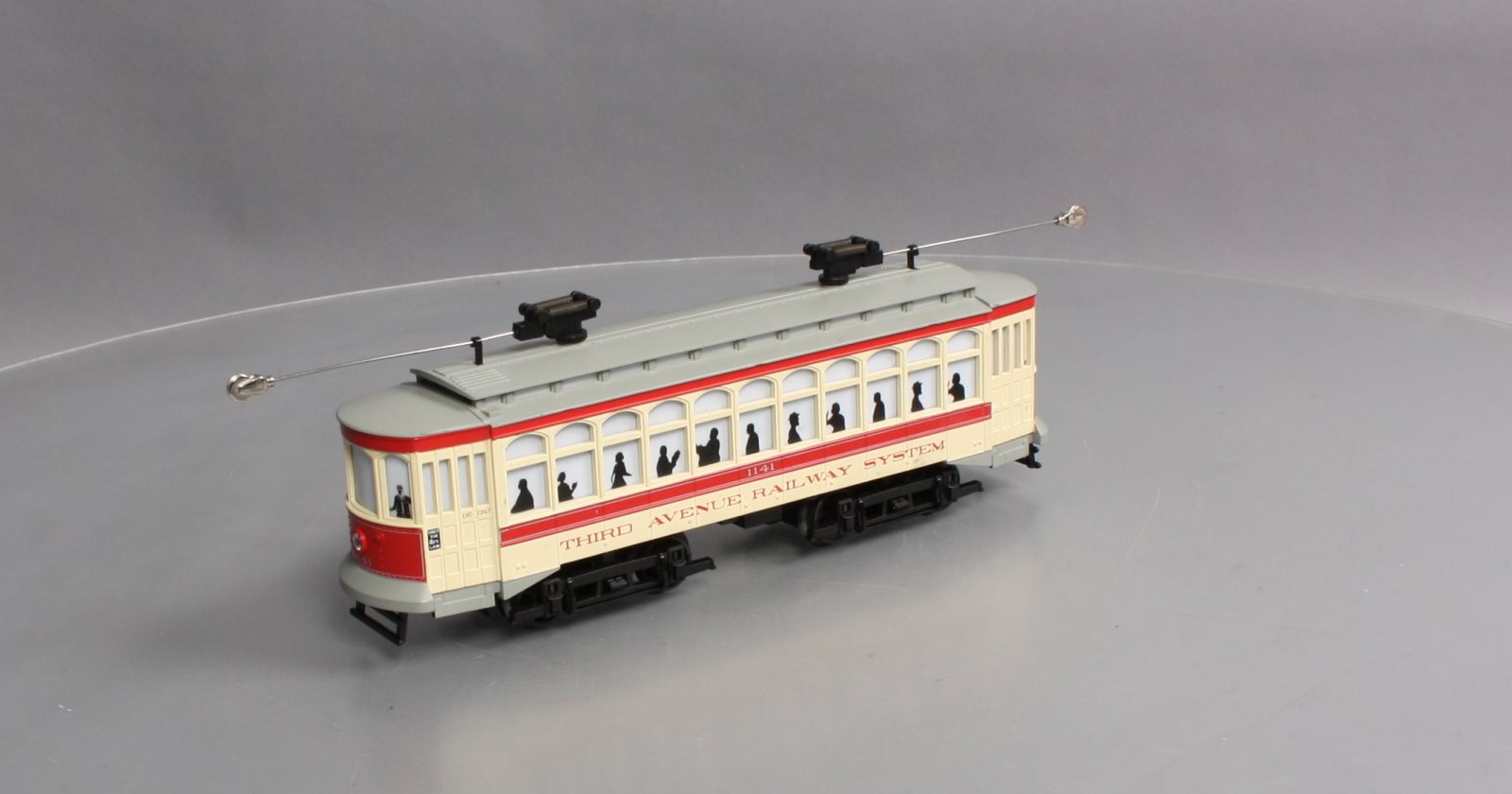MTH 30-5106-1 O Gauge New York Transit Brill Trolley w/PS2 #1144