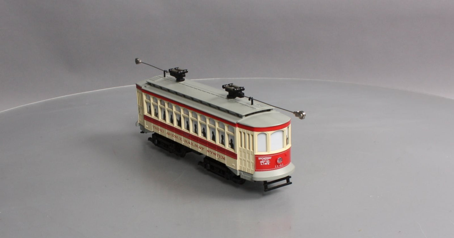MTH 30-5106-1 O Gauge New York Transit Brill Trolley w/PS2 #1144