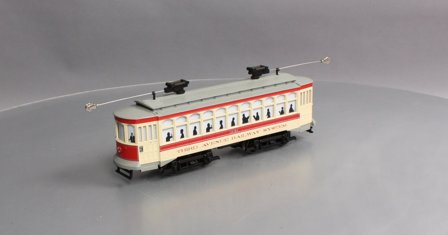 MTH 30-5106-1 O Gauge New York Transit Brill Trolley w/PS2 #1144