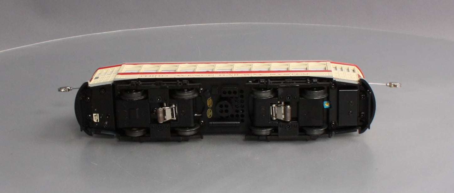 MTH 30-5106-1 O Gauge New York Transit Brill Trolley w/PS2 #1144