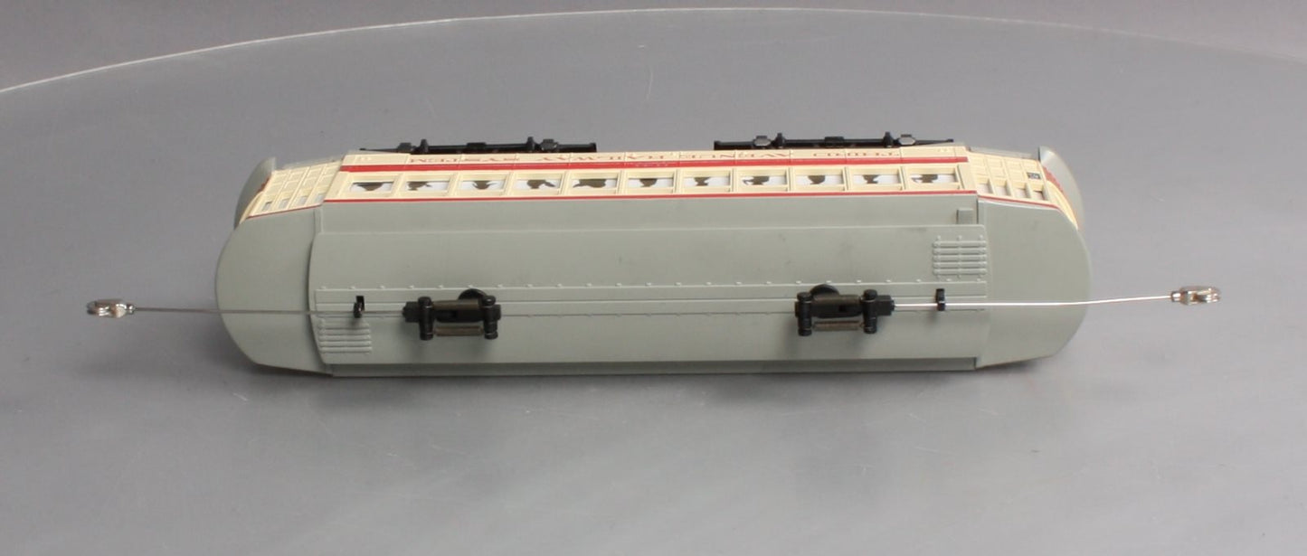 MTH 30-5106-1 O Gauge New York Transit Brill Trolley w/PS2 #1144