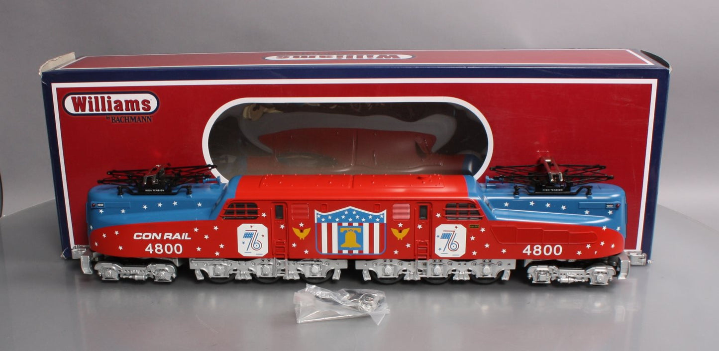 Williams 41812 O Conrail GG-1 Electric Locomotive w/Horn & Bell #4800 - 3-Rail