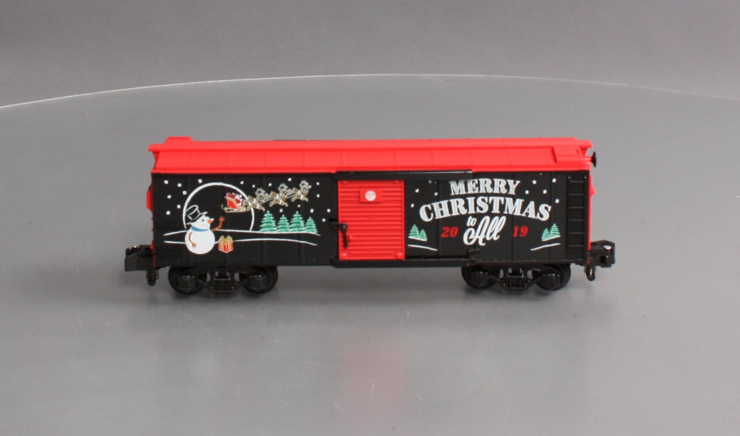 American Flyer 1919320 S 2019 Christmas Boxcar