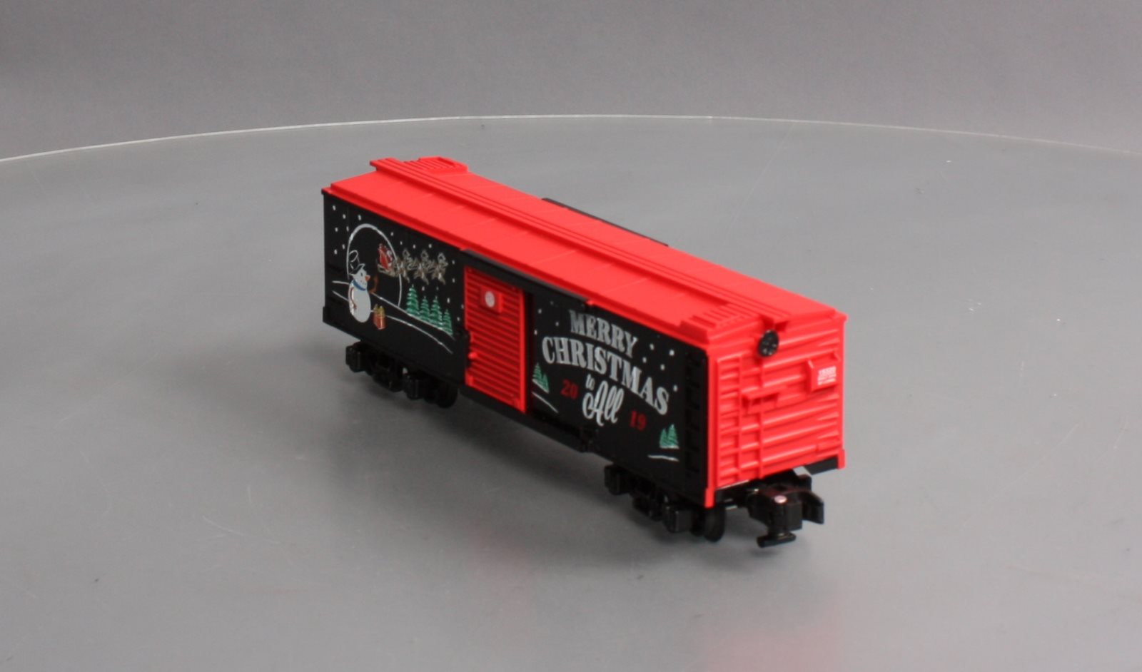American Flyer 1919320 S 2019 Christmas Boxcar