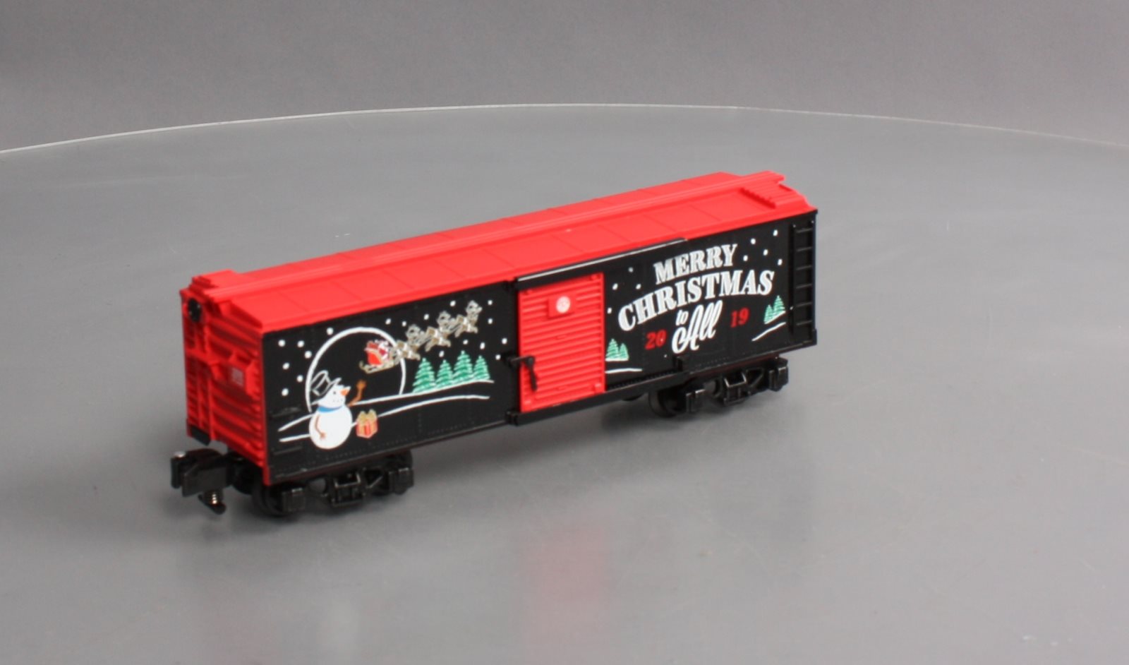 American Flyer 1919320 S 2019 Christmas Boxcar