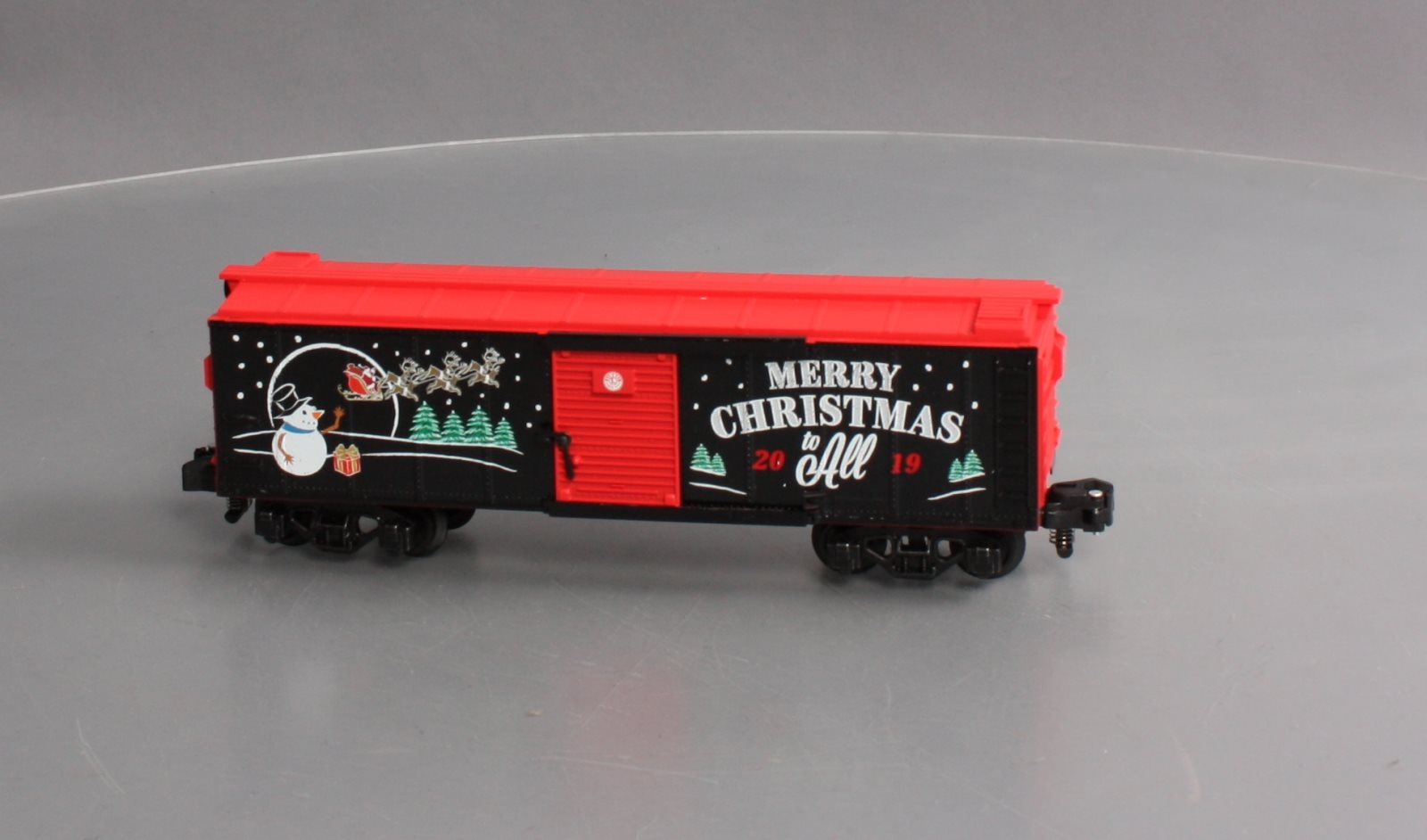 American Flyer 1919320 S 2019 Christmas Boxcar