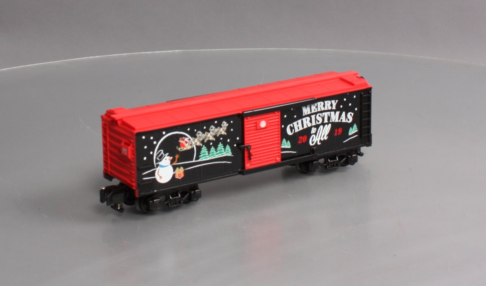 American Flyer 1919320 S 2019 Christmas Boxcar