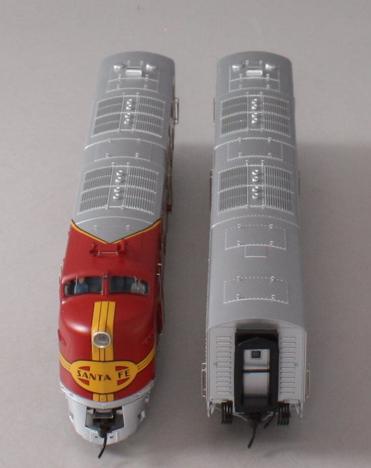 Broadway Limited 3270 HO Santa Fe EMD E6 AB Diesel Loco Set #15L,15A w/ DCC&SND