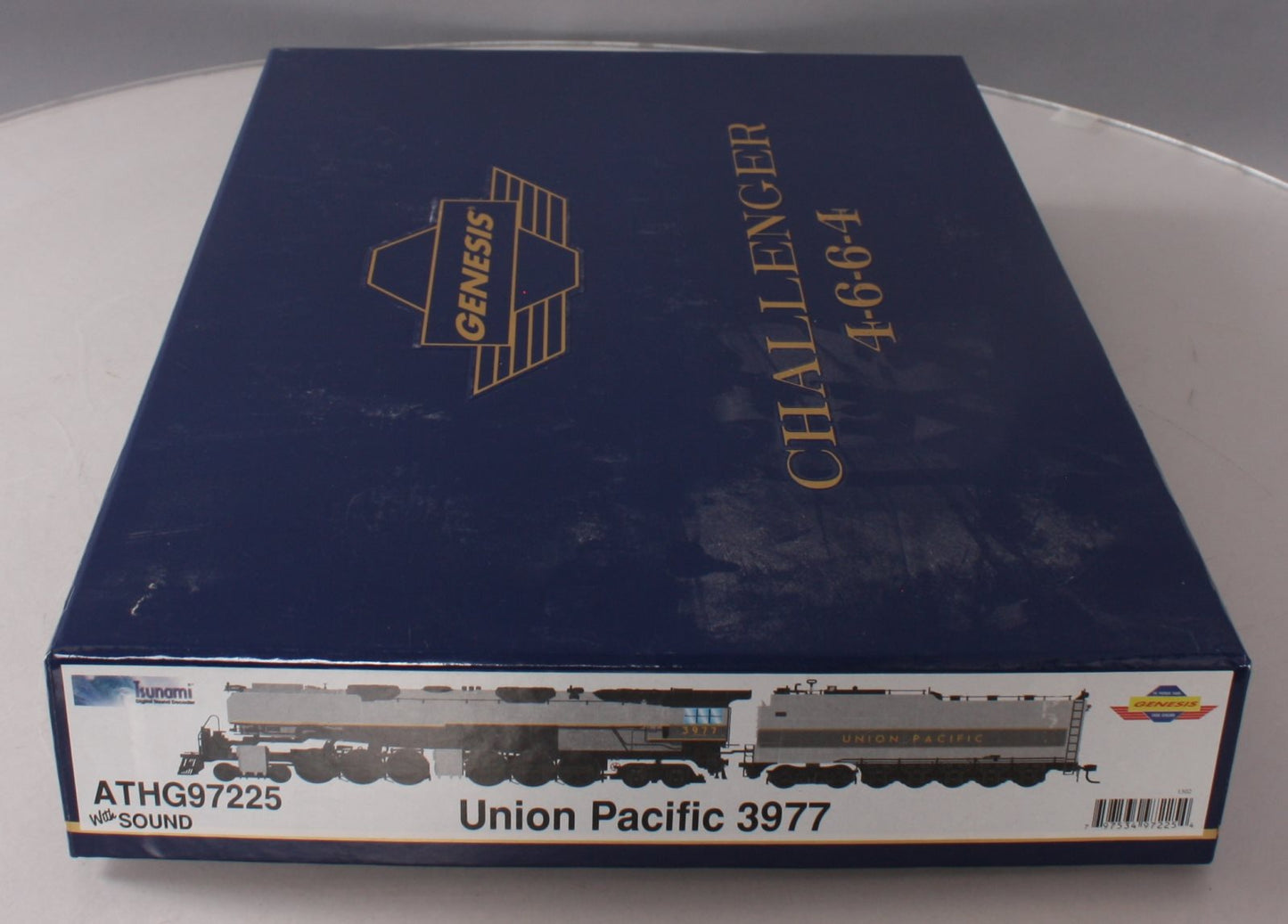 Athearn G97225 HO Union Pacific 4-6-6-4 with DCC & Sound Oil Tender #3977