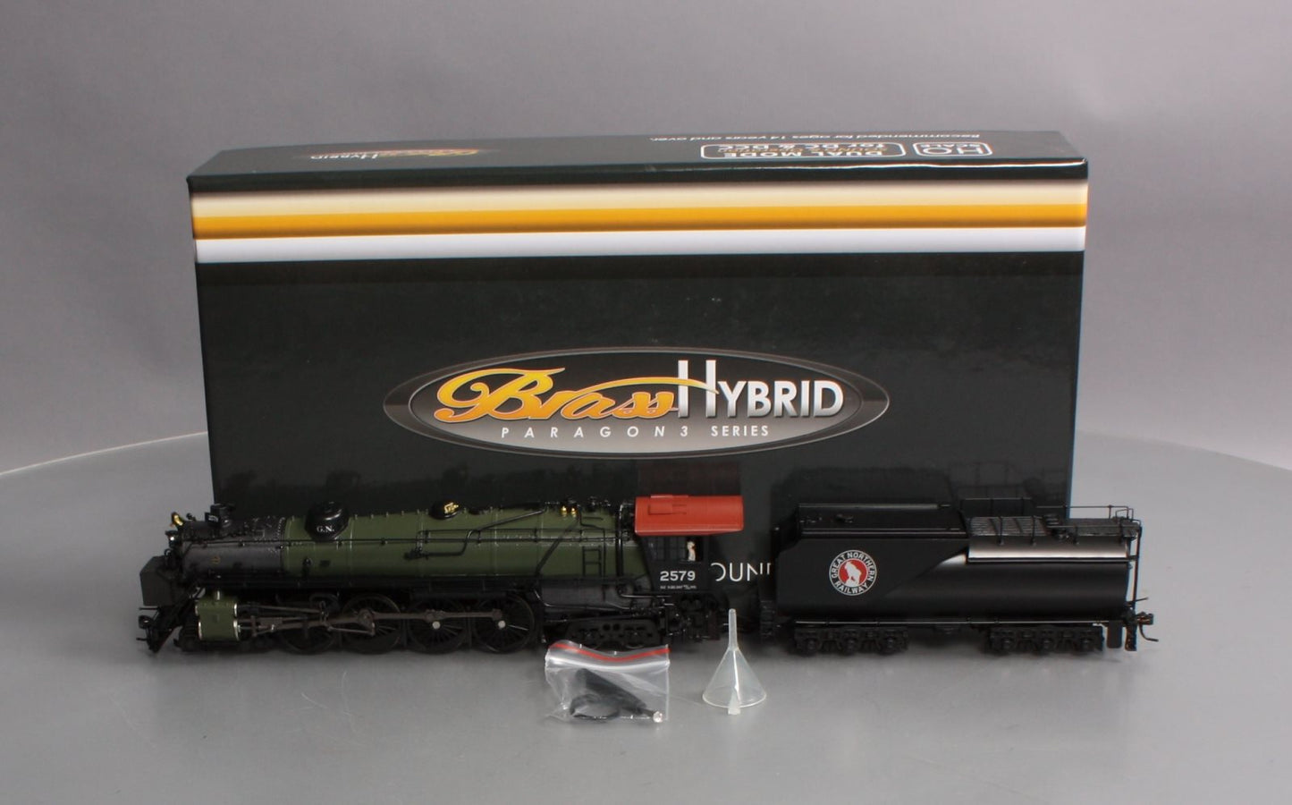 Broadway Limited 2870 HO Great Northern Class S-2 4-8-4 Open Cab #2579
