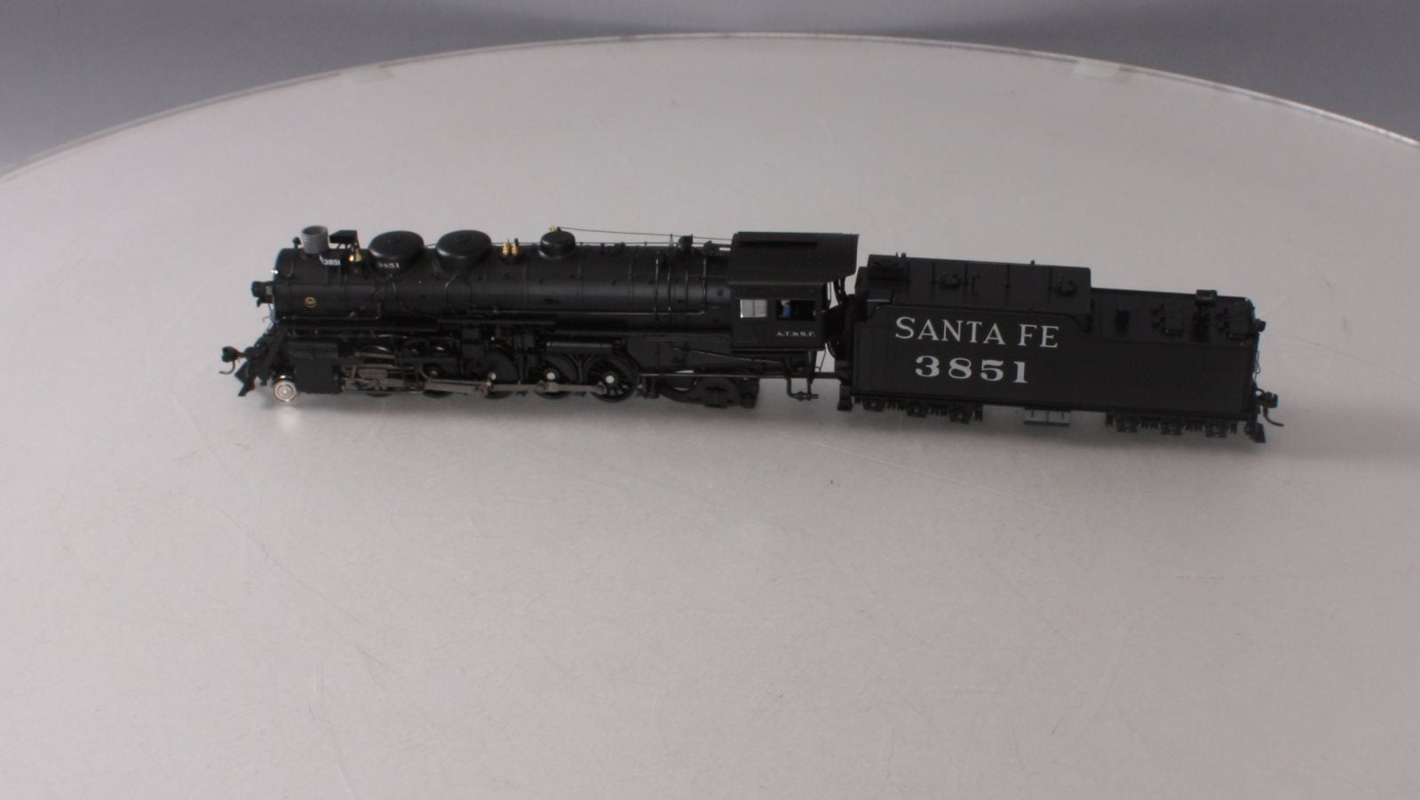 Broadway Limited 2195 HO ATSF 2-10-2 Steam Engine w/DCC & Sound #3851