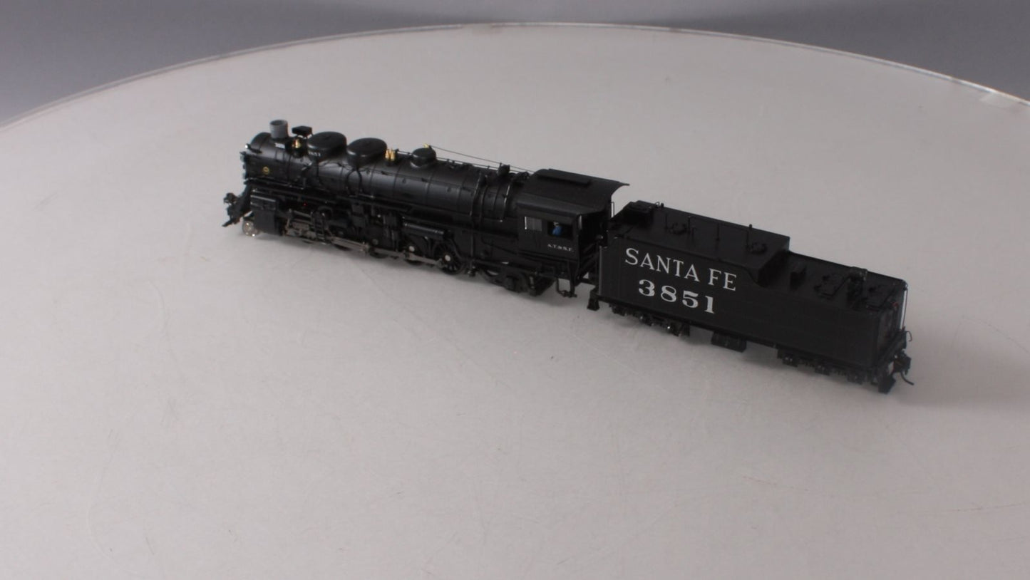 Broadway Limited 2195 HO ATSF 2-10-2 Steam Engine w/DCC & Sound #3851