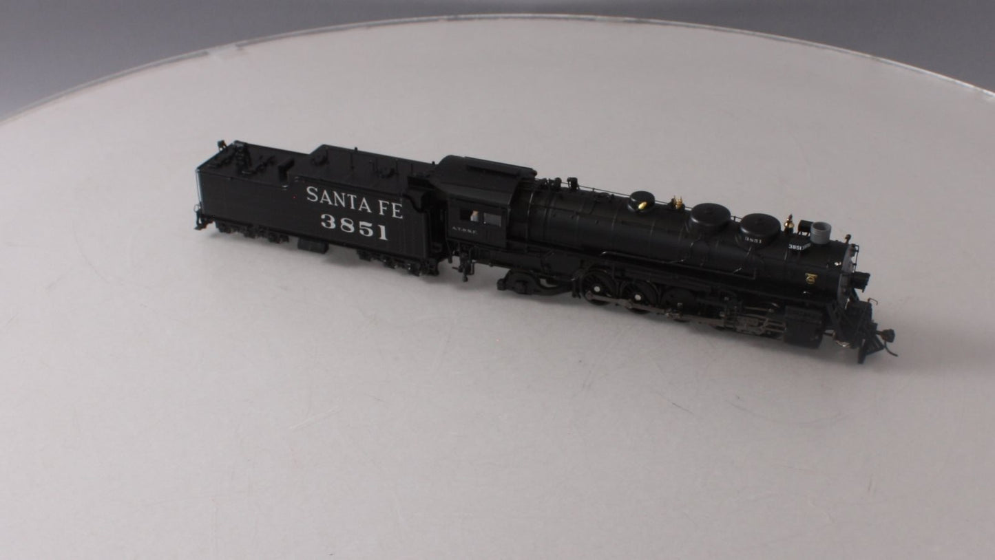 Broadway Limited 2195 HO ATSF 2-10-2 Steam Engine w/DCC & Sound #3851