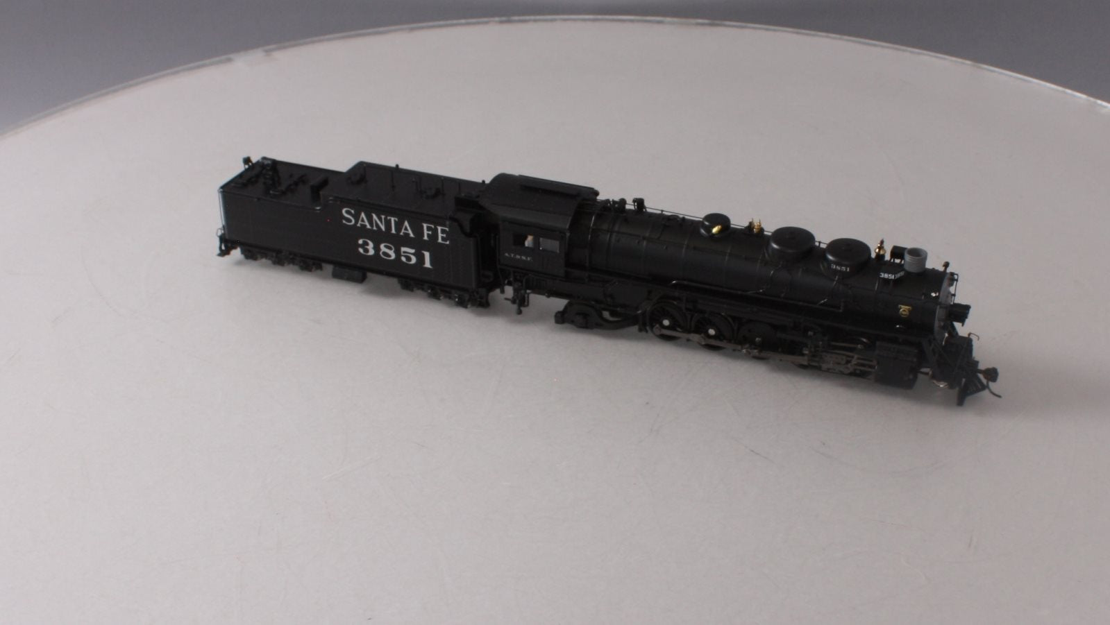 Broadway Limited 2195 HO ATSF 2-10-2 Steam Engine w/DCC & Sound #3851