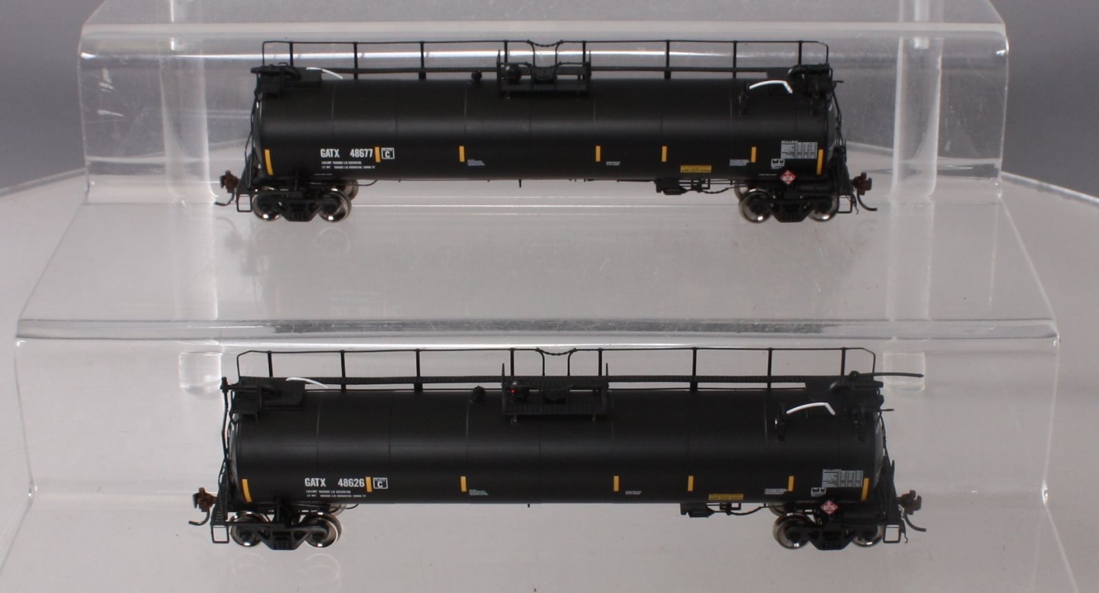 Athearn G67826 HO GATX/Now/Early TankTrain A/B Set #48626/#48677