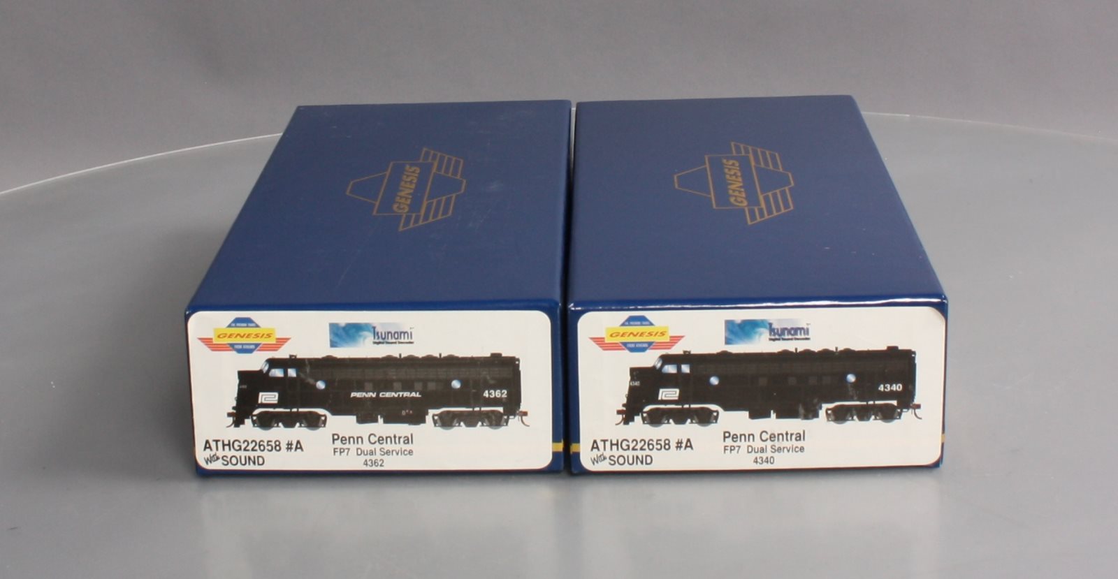 Athearn G22658 HO PC FP7 AA Diesel Locomotive w/DCC & Sound #4340/4362