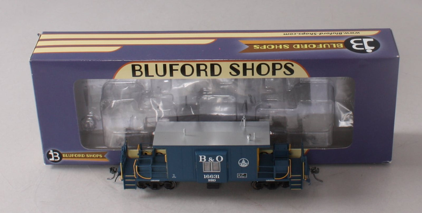 Bluford Shops 31120 HO B&O Bay Wndw Caboose #16631