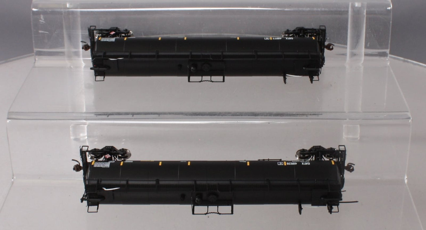 Athearn G67826 HO GATX/Now/Early TankTrain A/B Set #48626/#48677