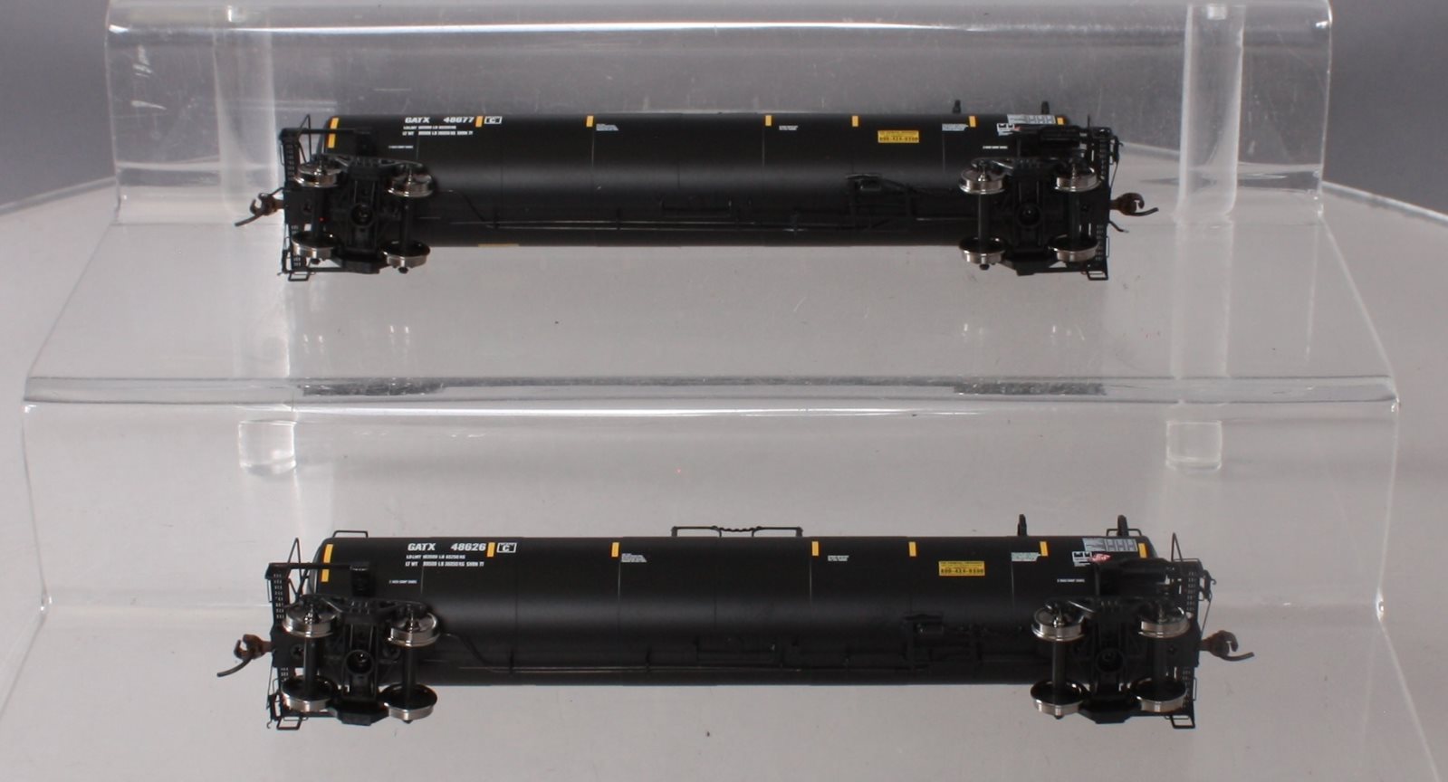 Athearn G67826 HO GATX/Now/Early TankTrain A/B Set #48626/#48677