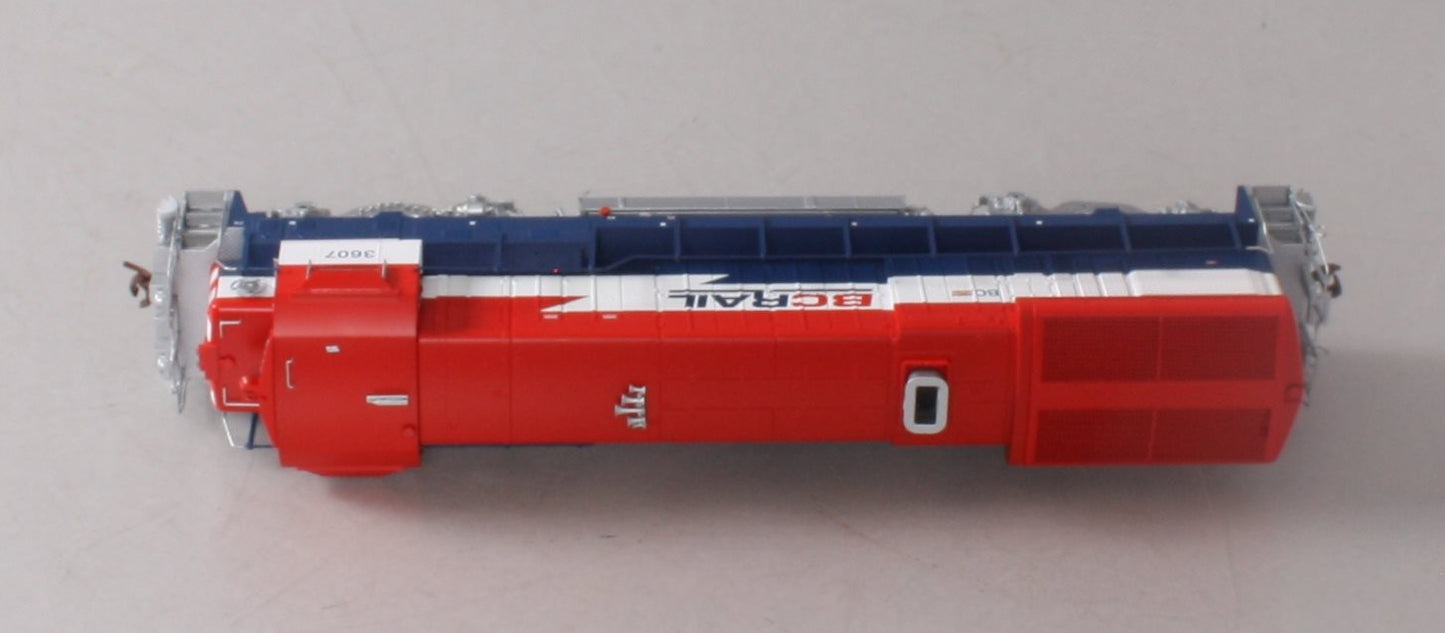 Rapido Trains 18506 HO BC Rail GE B36-7 Diesel Locomotive DC/DCC/Sound #3607
