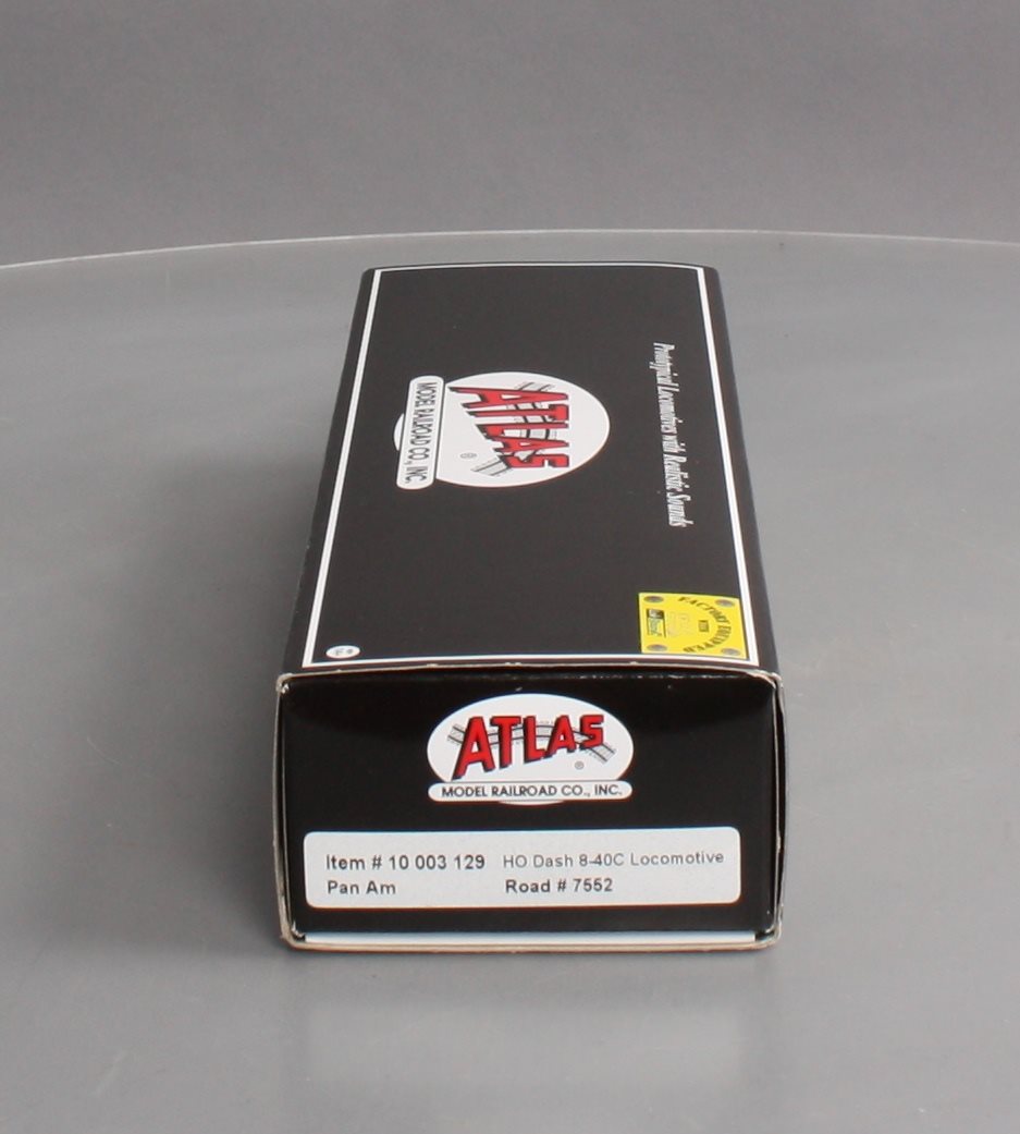 Atlas 10003129 HO Pan Am Railways Dash 8-40C Diesel Locomotive #7552
