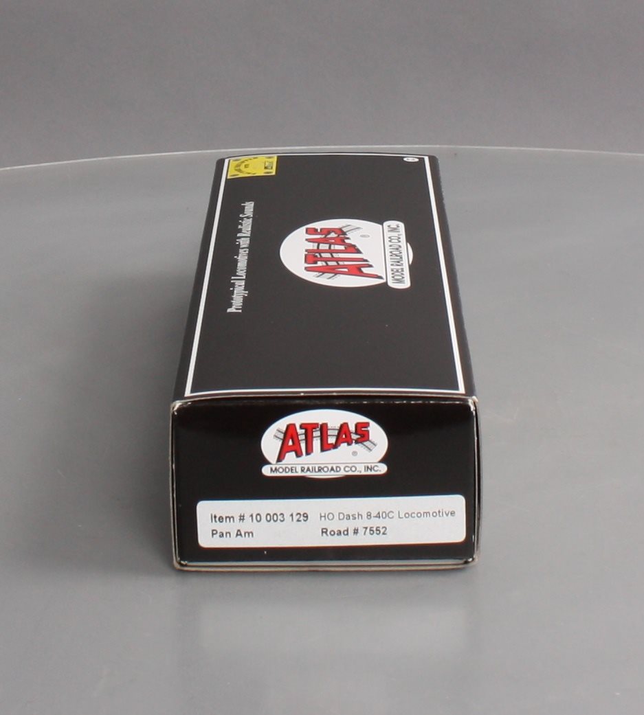 Atlas 10003129 HO Pan Am Railways Dash 8-40C Diesel Locomotive #7552