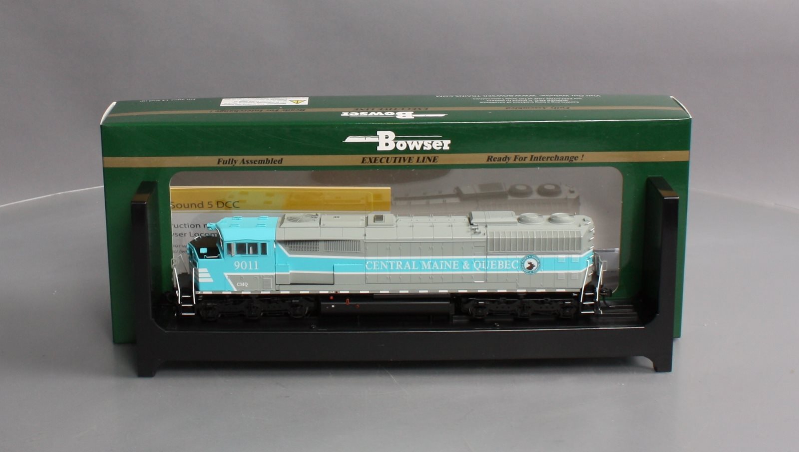 Bowser 24983 HO CM&Q SD40-2F Diesel Locomotive #9011