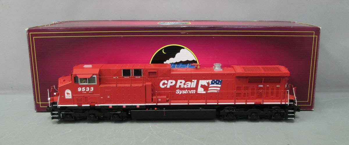 MTH 20-20383-1 CP Rail AC4400cw Diesel Engine w/PS 3.0 #9533 (Hi-Rail Wheels)