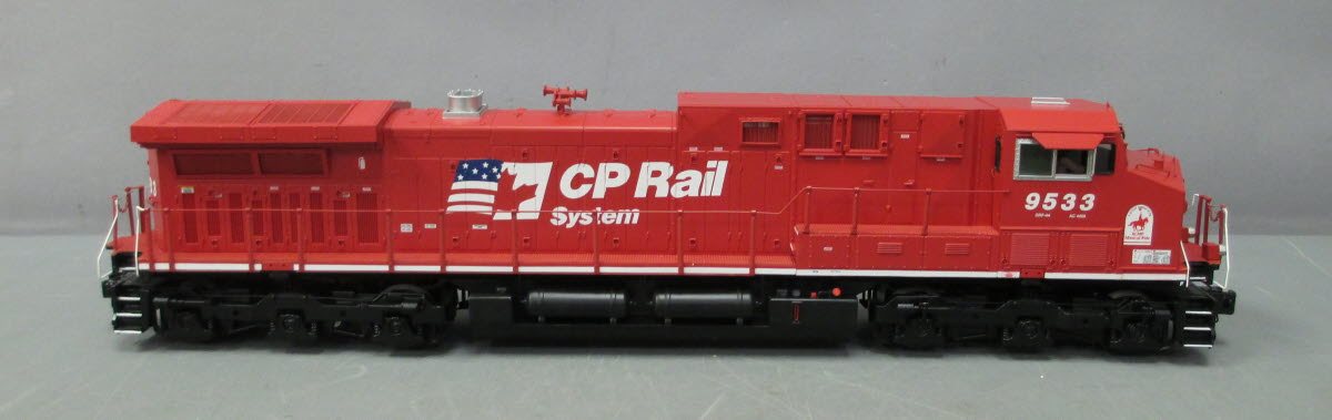 MTH 20-20383-1 CP Rail AC4400cw Diesel Engine w/PS 3.0 #9533 (Hi-Rail Wheels)