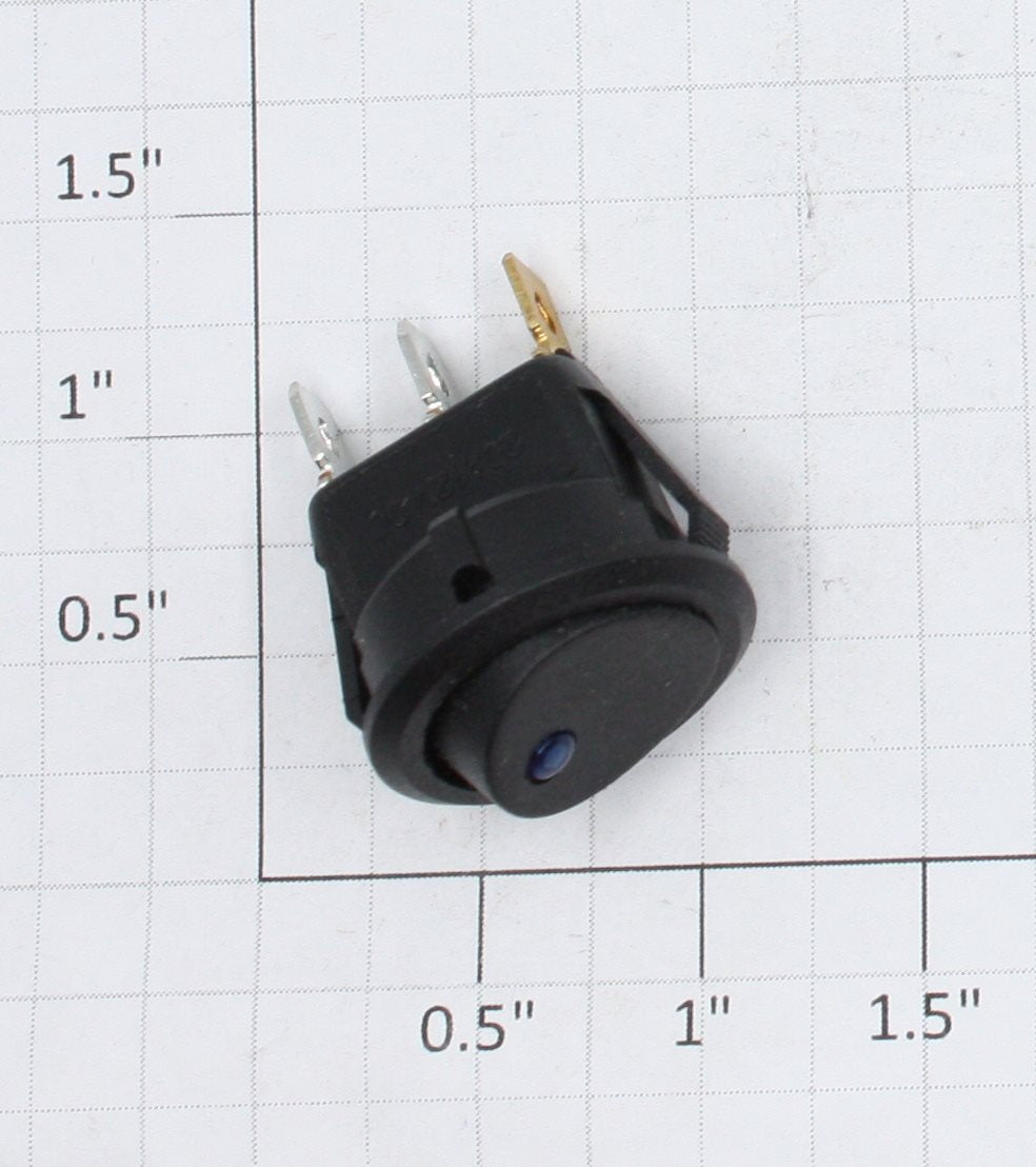 Acme 1040-10B Rocker Style 20 Amp Toggle Switch w/ Blue LED