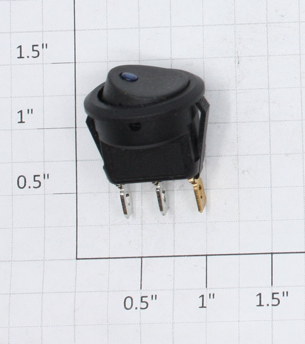 Acme 1040-10B Rocker Style 20 Amp Toggle Switch w/ Blue LED
