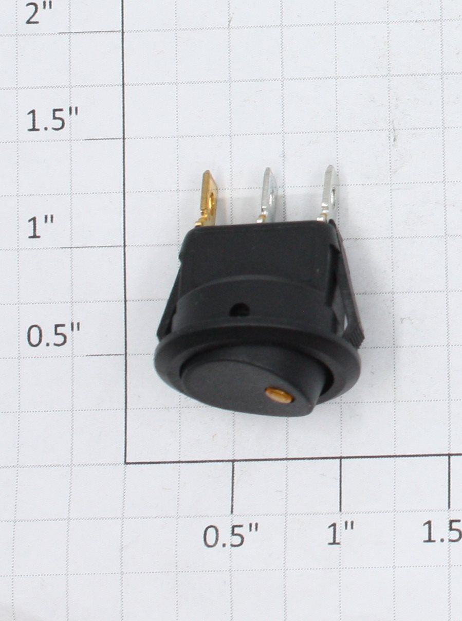 Acme 1040-10Y Rocker Style 20 Amp Toggle Switch w/ Yellow LED