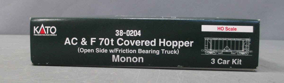 Kato 38-0204 Monon ACF Hopper Car Set (3)