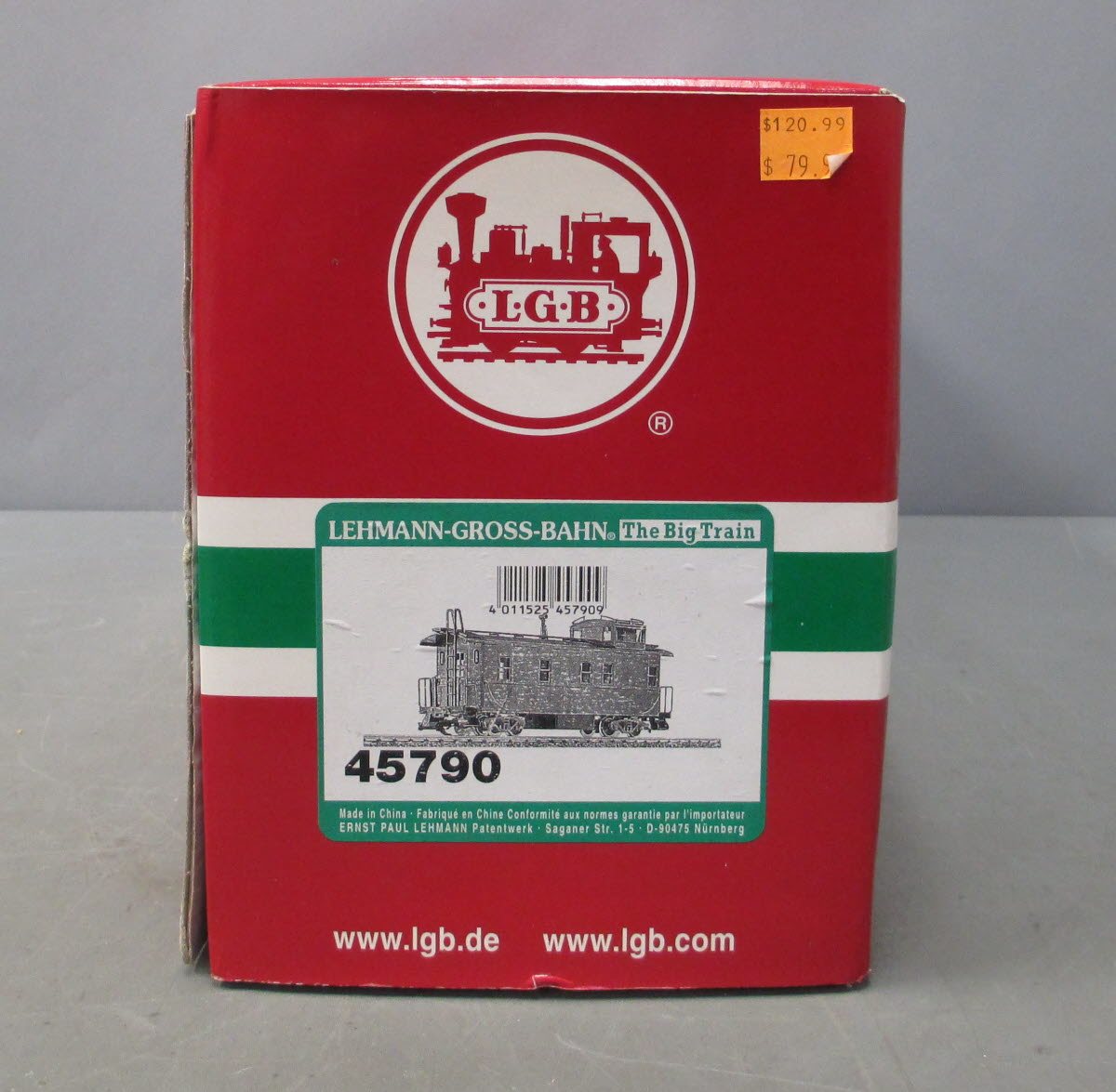 LGB 45790 Undecorated Steel Caboose