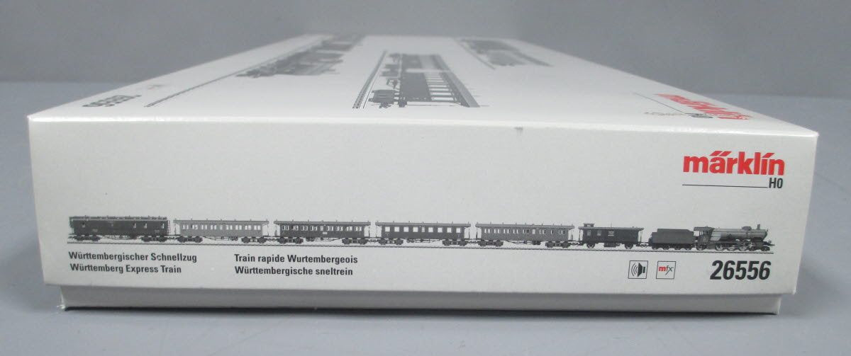 Marklin 26556 Royal Wurttemberger Express HO Gauge Steam Train Set