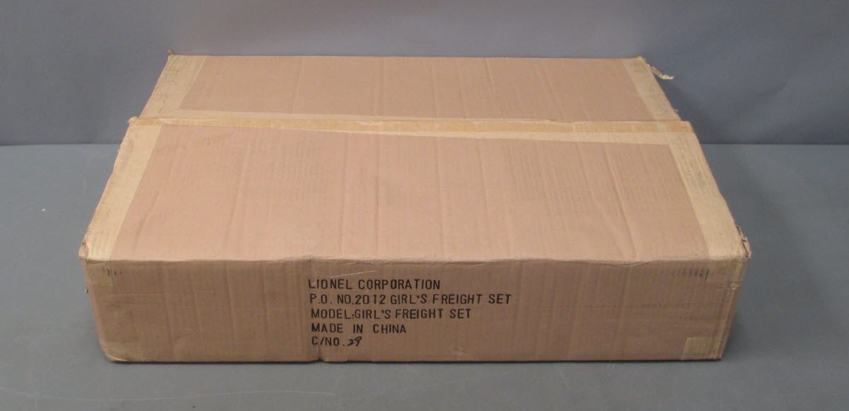 MTH 11-6037-1 Pink Girl's Tinplate O Gauge Steam Freight Train Set with PS 3.0