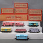 MTH 11-6037-1 Pink Girl's Tinplate O Gauge Steam Freight Train Set with PS 3.0