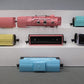 MTH 11-6037-1 Pink Girl's Tinplate O Gauge Steam Freight Train Set with PS 3.0