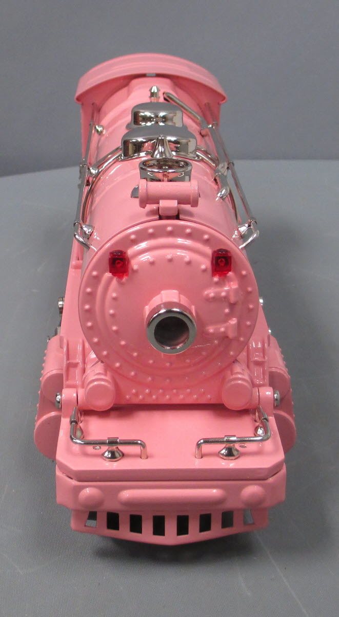 MTH 11-6037-1 Pink Girl's Tinplate O Gauge Steam Freight Train Set with PS 3.0