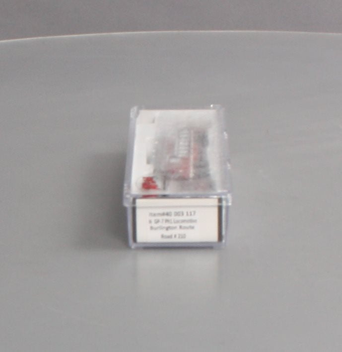 Atlas 40003117 N Burlington Route GP-9 Diesel Locomotive with DCC #210