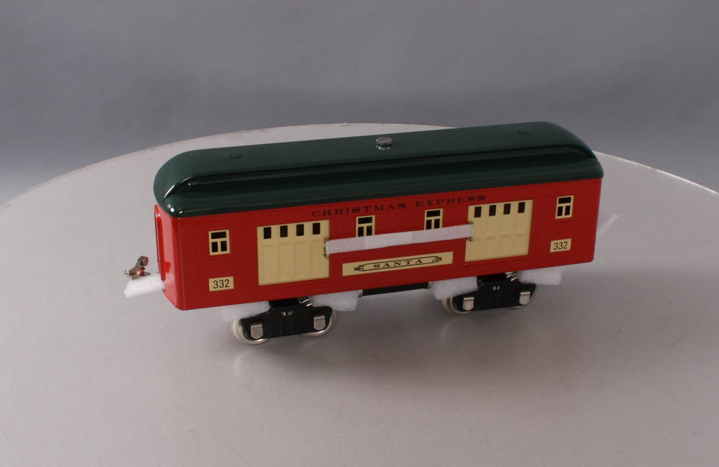 MTH 10-5077 Standard Gauge Christmas 330 Series Baggage Car