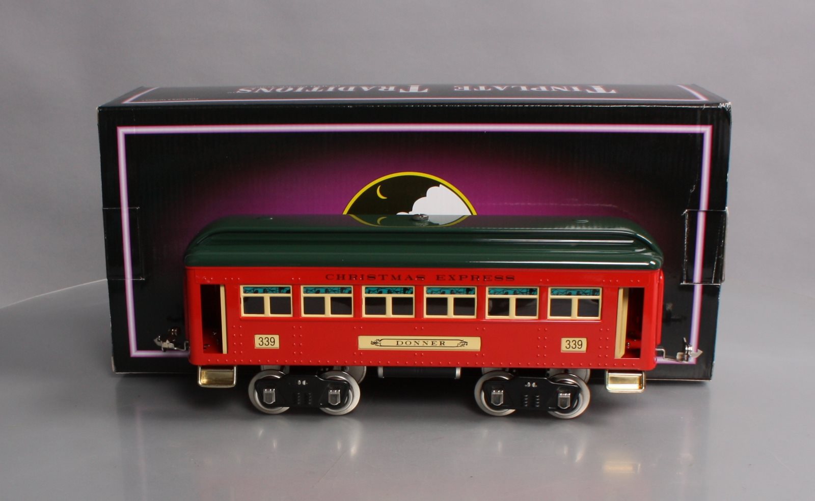 MTH 10-5090 Standard Gauge Christmas 330 Series Passenger Car