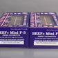 RMT 92615 O Pennsylvania Tuscan Beef F-3 A-A Diesel Locomotive Set #5711/5809