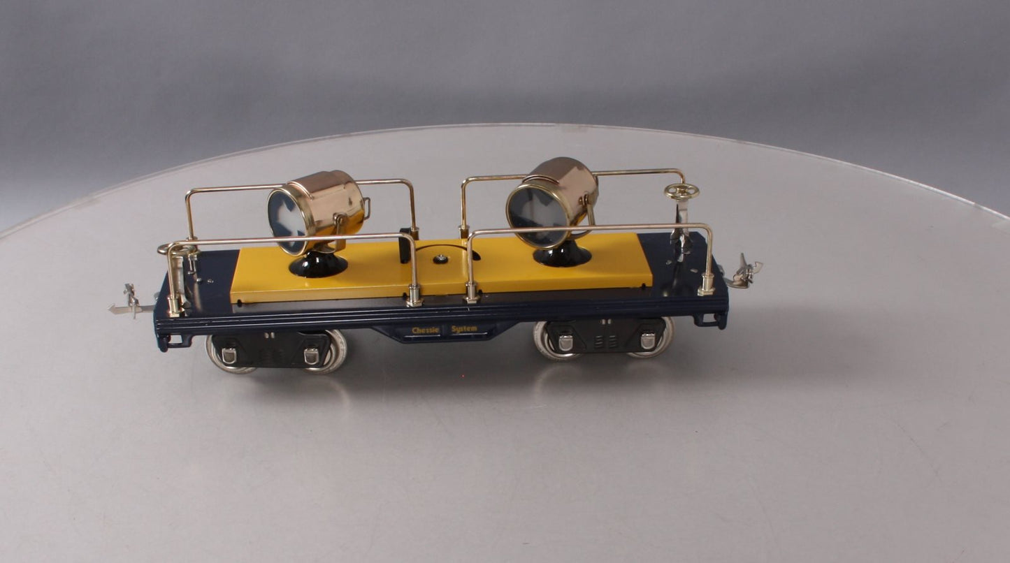 MTH 10-2176 Chessie 500 Series Flood Light Car w/Nickel