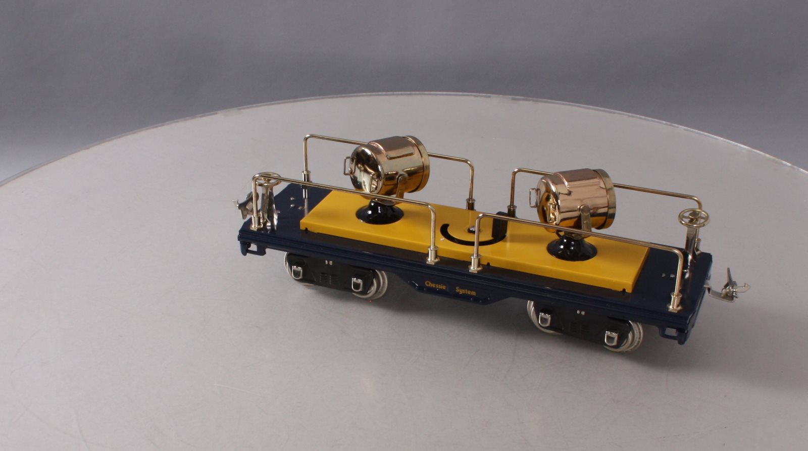 MTH 10-2176 Chessie 500 Series Flood Light Car w/Nickel