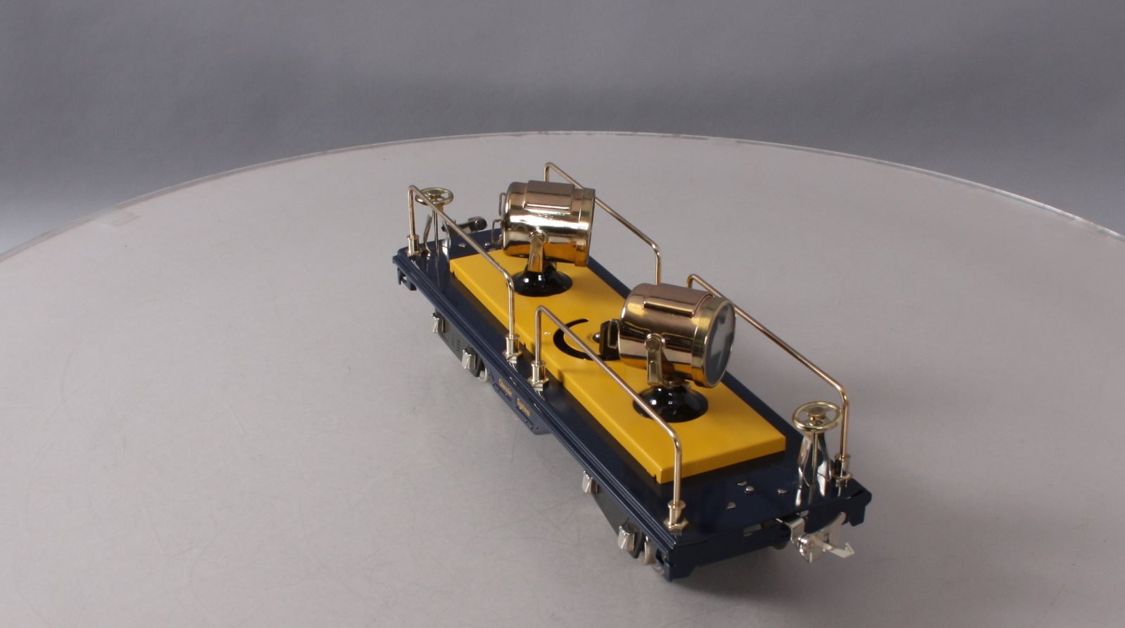 MTH 10-2176 Chessie 500 Series Flood Light Car w/Nickel