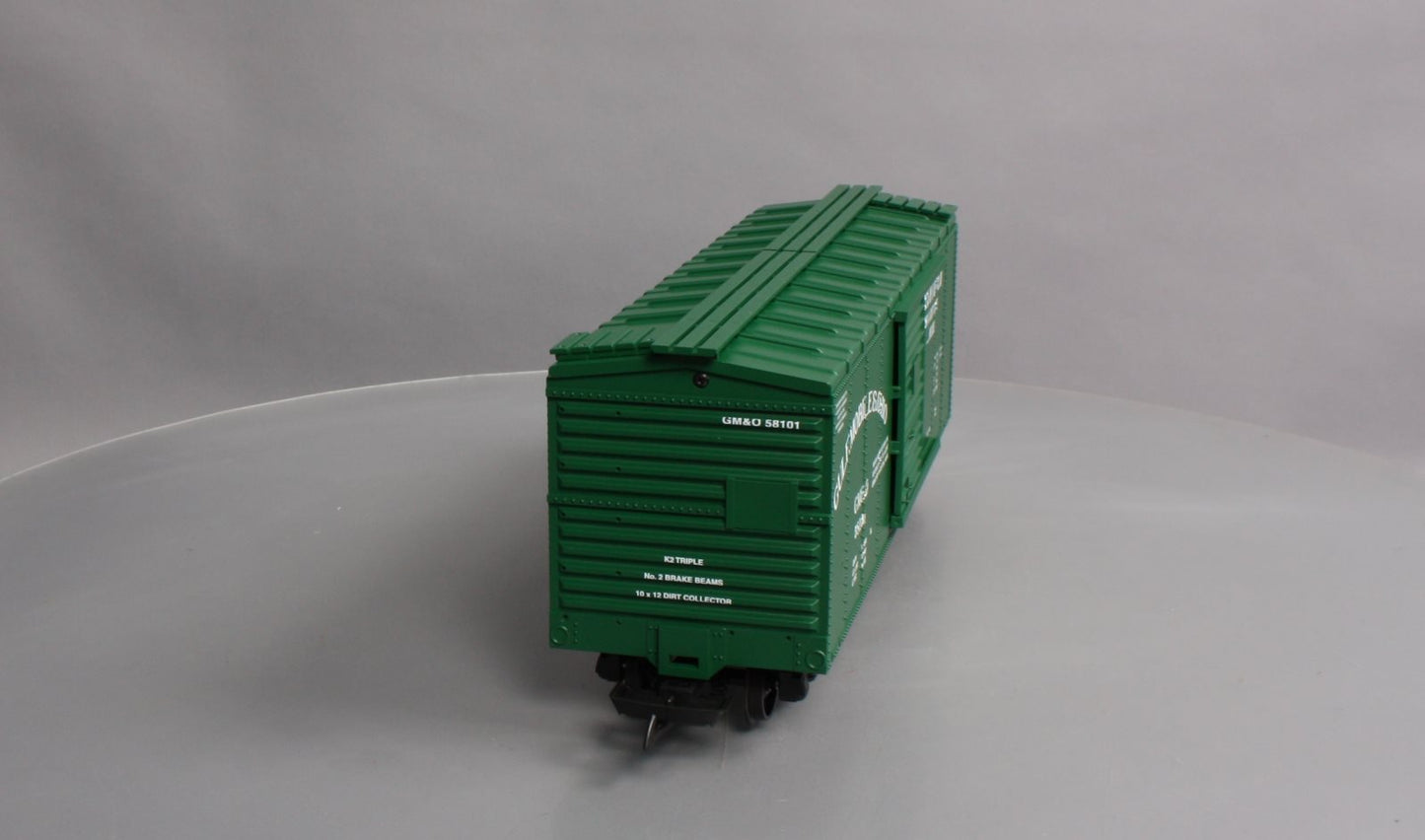 USA Trains R19092B G Gulf, Mobile & Ohio Simulated Steel Box Car #58101 (Green)