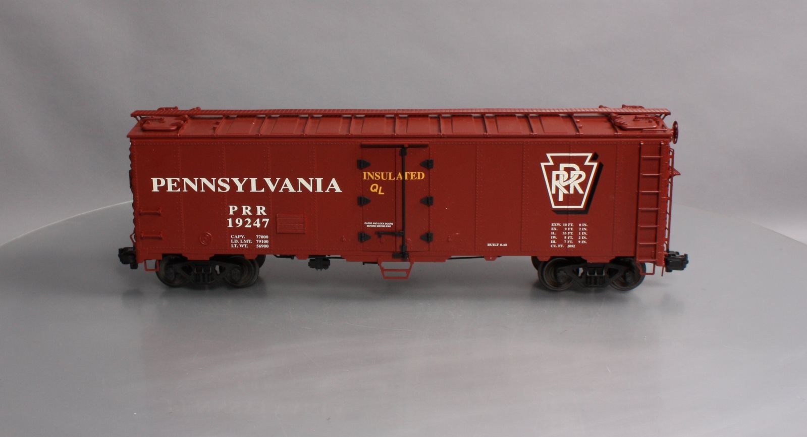 USA Trains 16517 G Pennsylvania Railroad 40' Refrigerator Car #19247